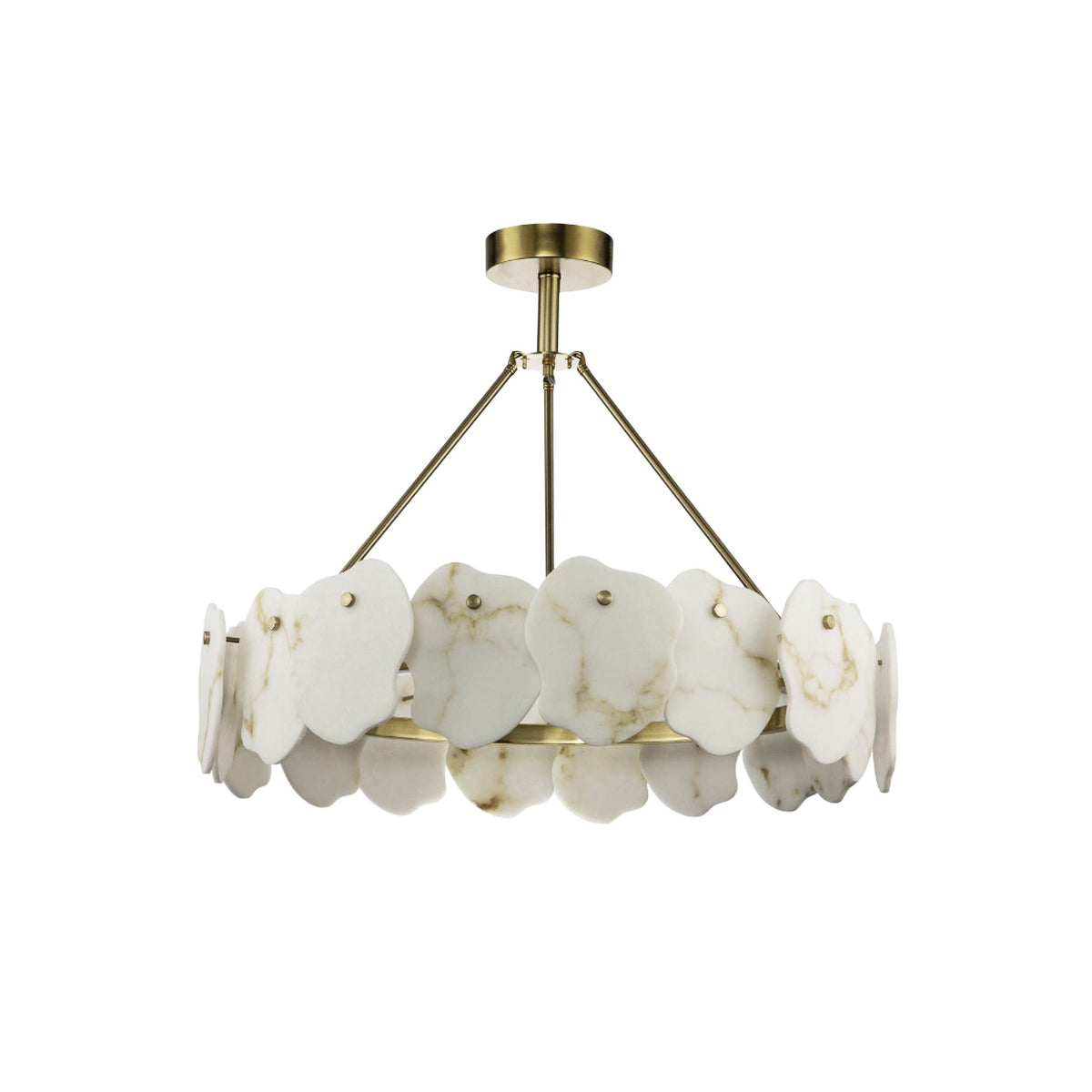 Burton Alabaster Chandelier