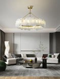 Load image into Gallery viewer, Burton Alabaster Chandelier
