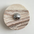 Load image into Gallery viewer, Calacatta Round Marble Wall Sconce

