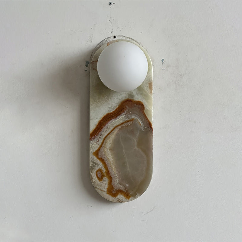 Lucie Jade Wall Lamp ∅ 3.9″ x H 10.6″