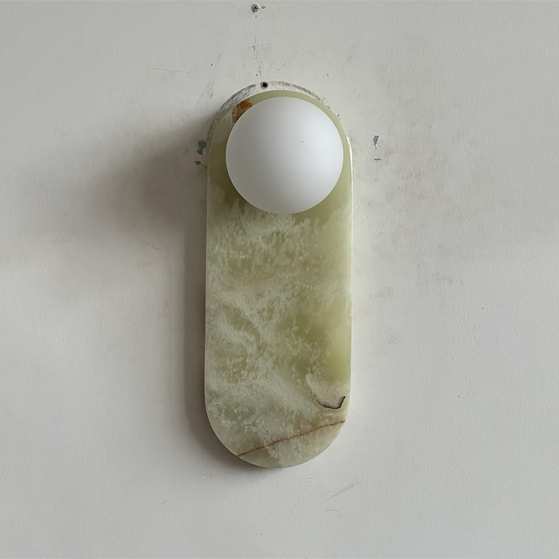 Lucie Jade Wall Lamp ∅ 3.9″ x H 10.6″