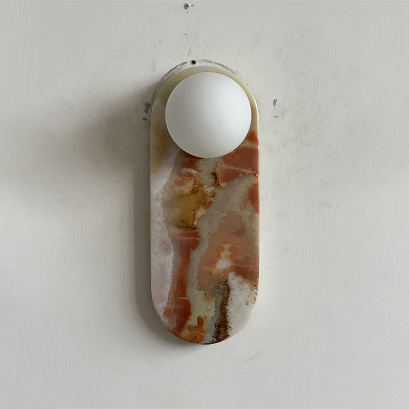 Lucie Jade Wall Lamp ∅ 3.9″ x H 10.6″