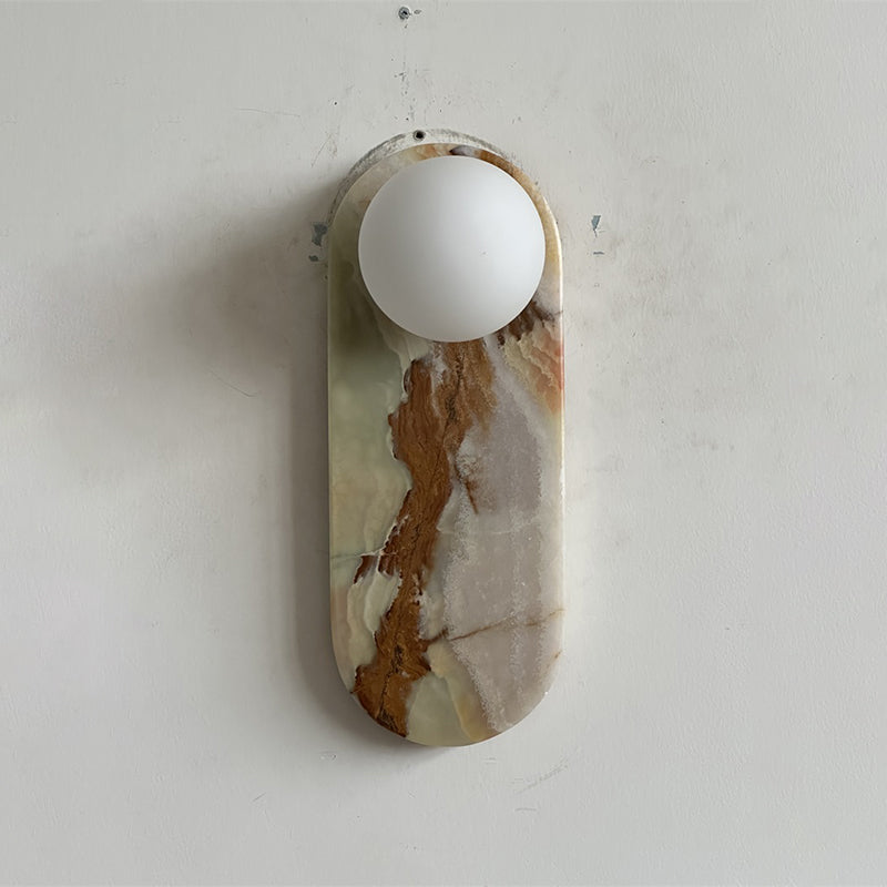 Lucie Jade Wall Lamp ∅ 3.9″ x H 10.6″