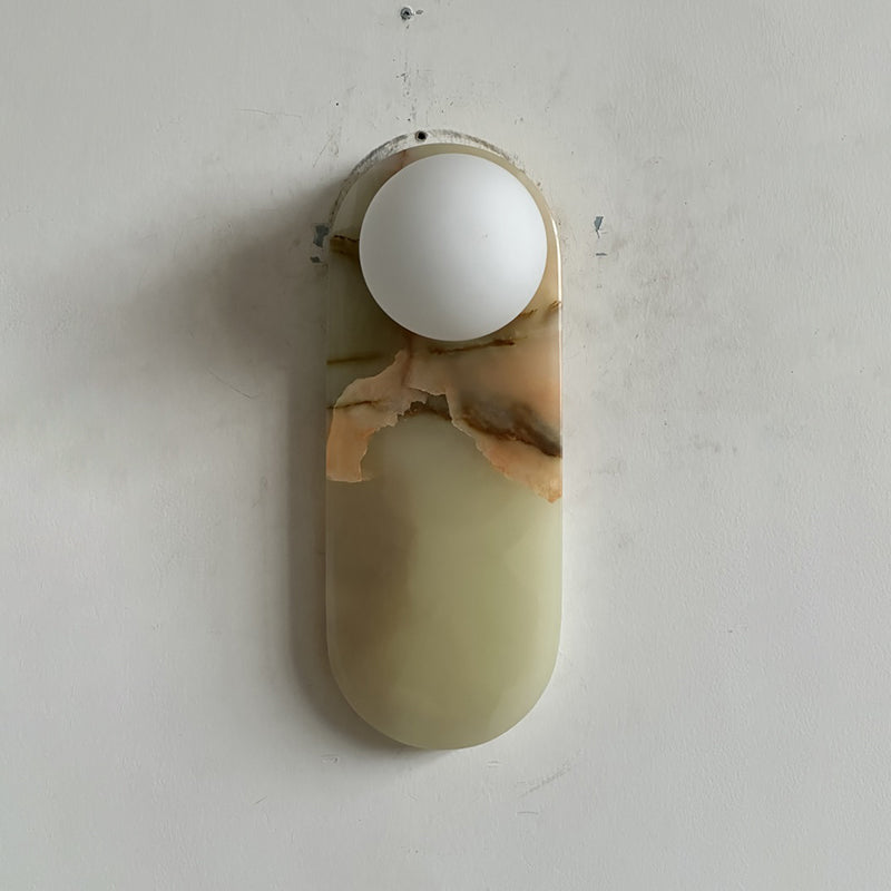 Lucie Jade Wall Lamp ∅ 3.9″ x H 10.6″