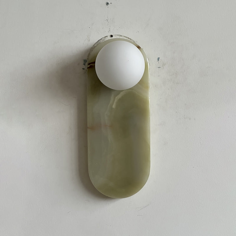 Lucie Jade Wall Lamp ∅ 3.9″ x H 10.6″