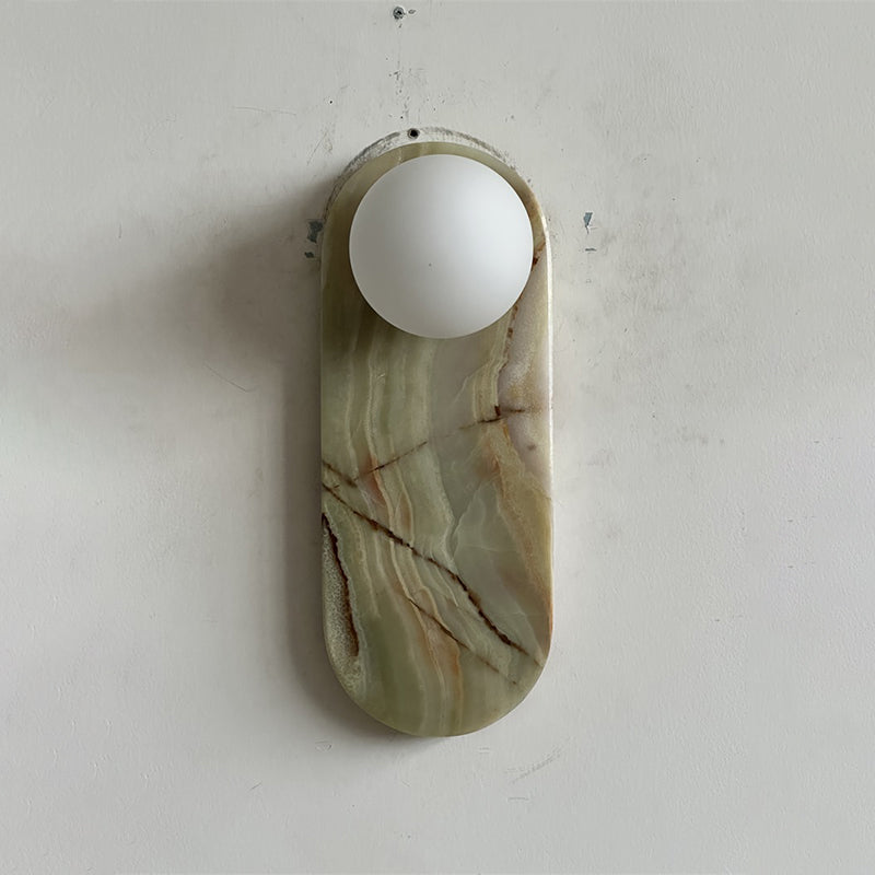 Lucie Jade Wall Lamp ∅ 3.9″ x H 10.6″