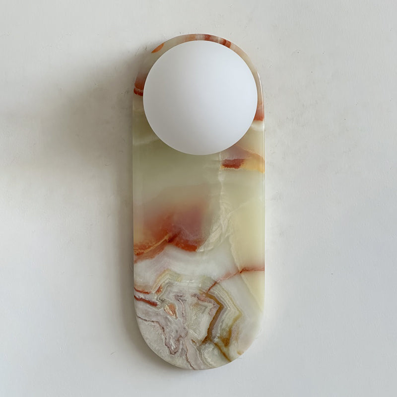 Lucie Cyan Jade Sconce ∅ 4.7″ x H 12.6″