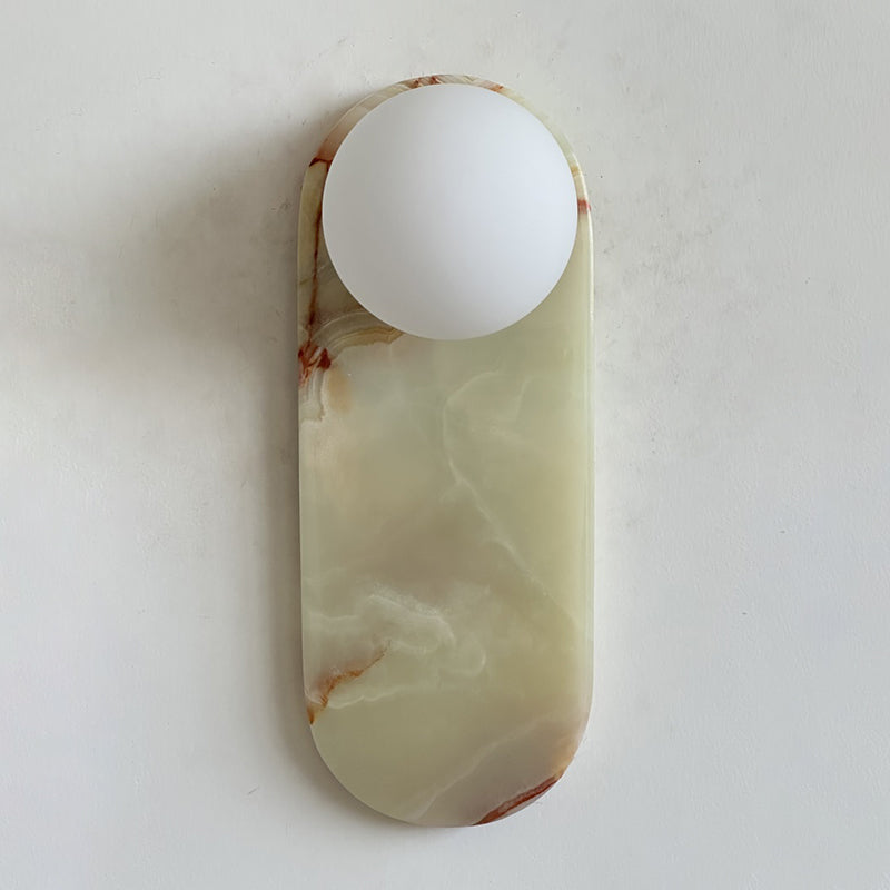 Lucie Cyan Jade Sconce ∅ 4.7″ x H 12.6″