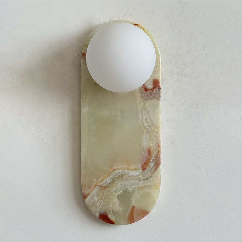 Lucie Cyan Jade Sconce ∅ 4.7″ x H 12.6″
