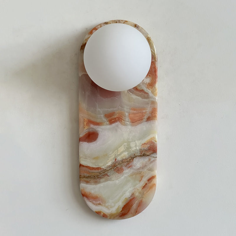 Lucie Cyan Jade Sconce ∅ 4.7″ x H 12.6″