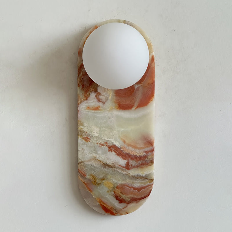 Lucie Cyan Jade Sconce ∅ 4.7″ x H 12.6″