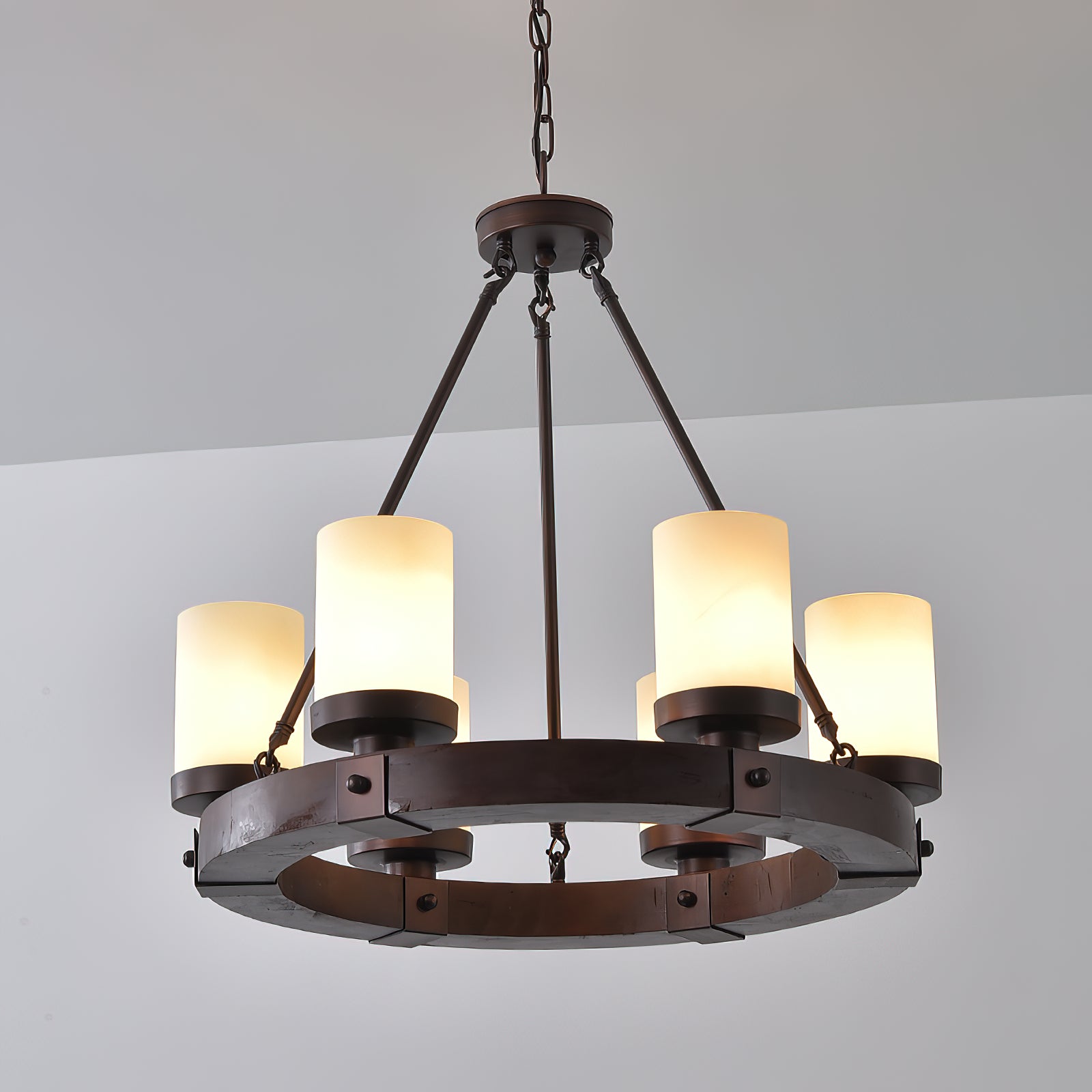 Cabot Rustic Chandelier