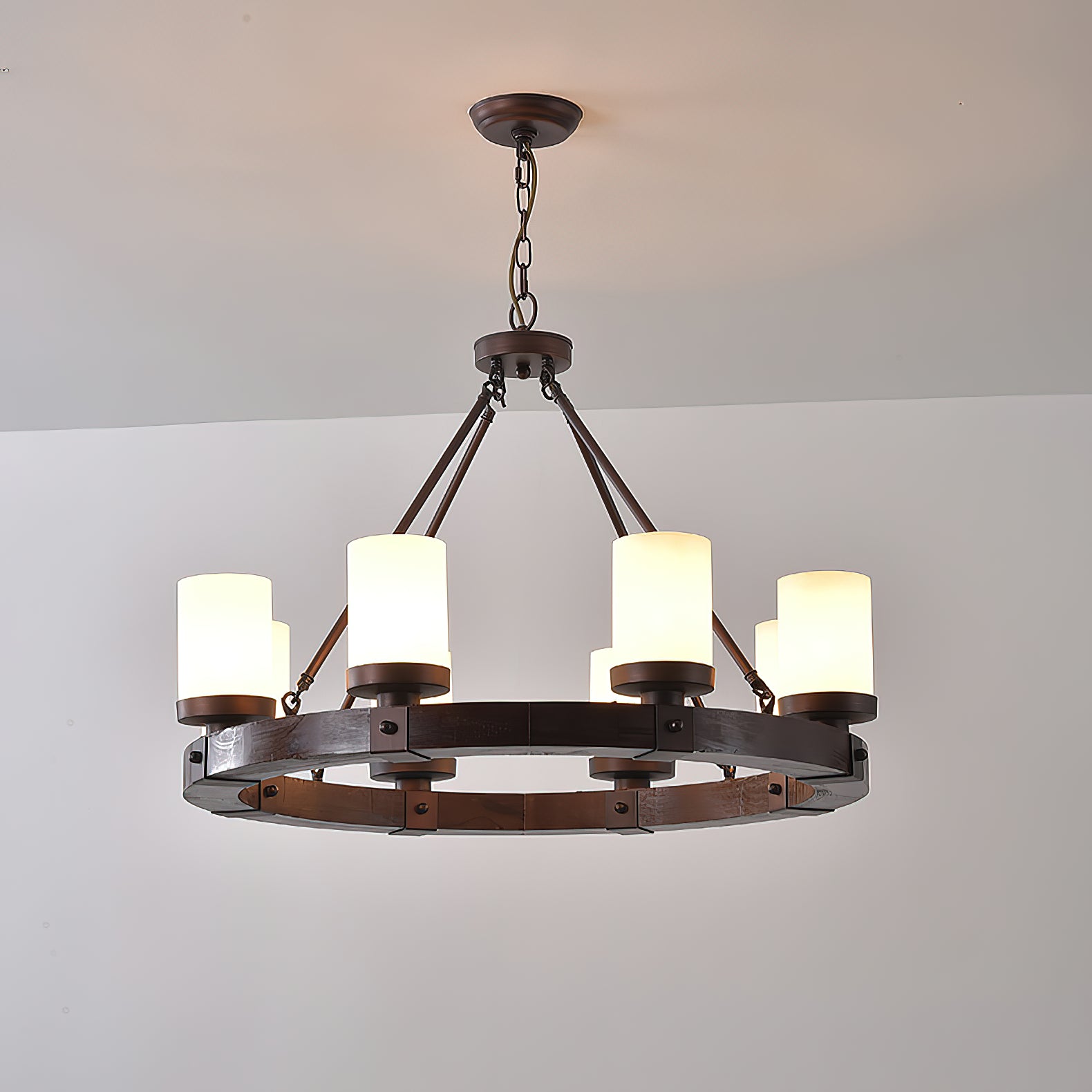 Cabot Rustic Chandelier