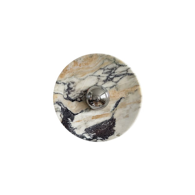 Applique Murale Marbre Calacatta Rond