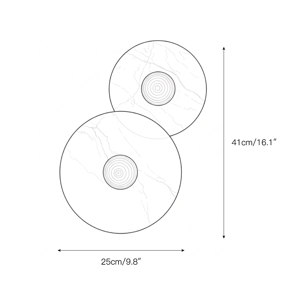 Calacatta Marble Combination Sconce