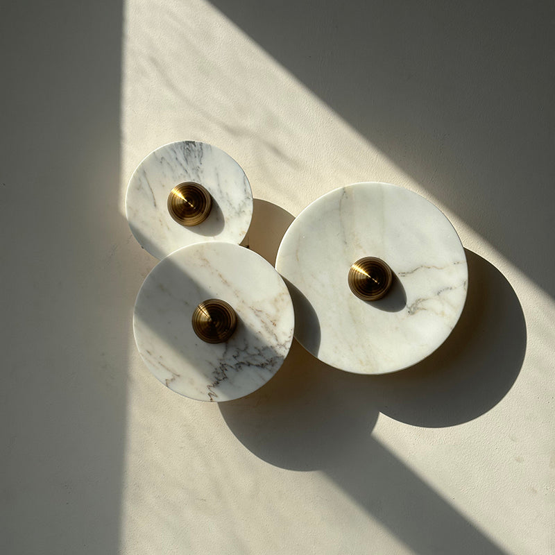 Calacatta Marble Combination Sconce