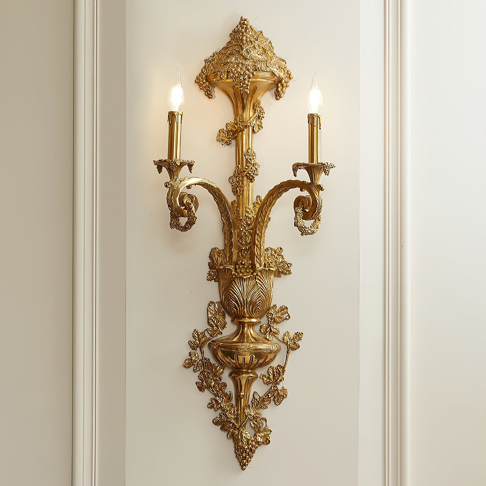 Caldwell Brass Wall Lamp