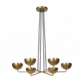 Bild in Galerie-Betrachter laden, Callisto Brass Chandelier
