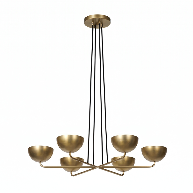 Callisto Brass Chandelier