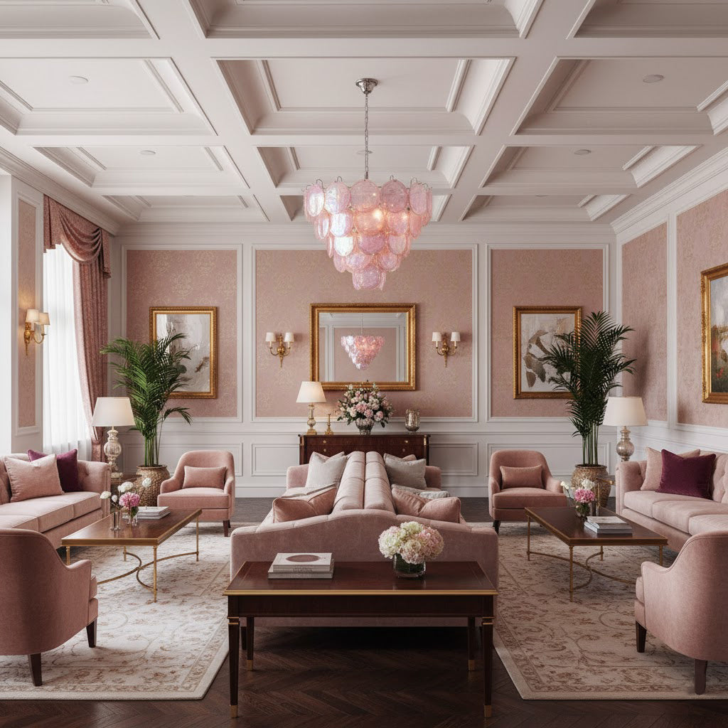 Camisa Murano Glass Chandelier