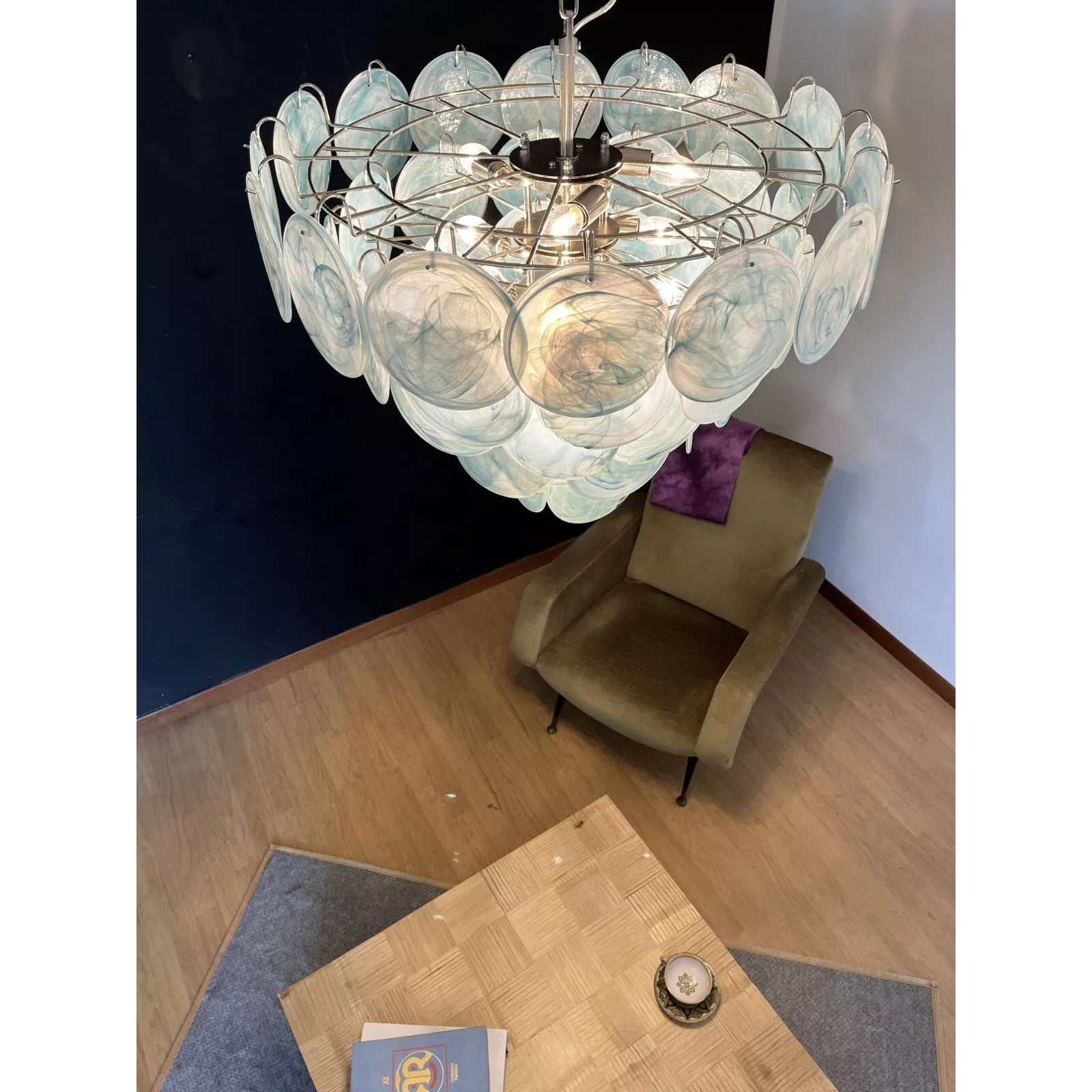 Camisa Murano Glass Chandelier