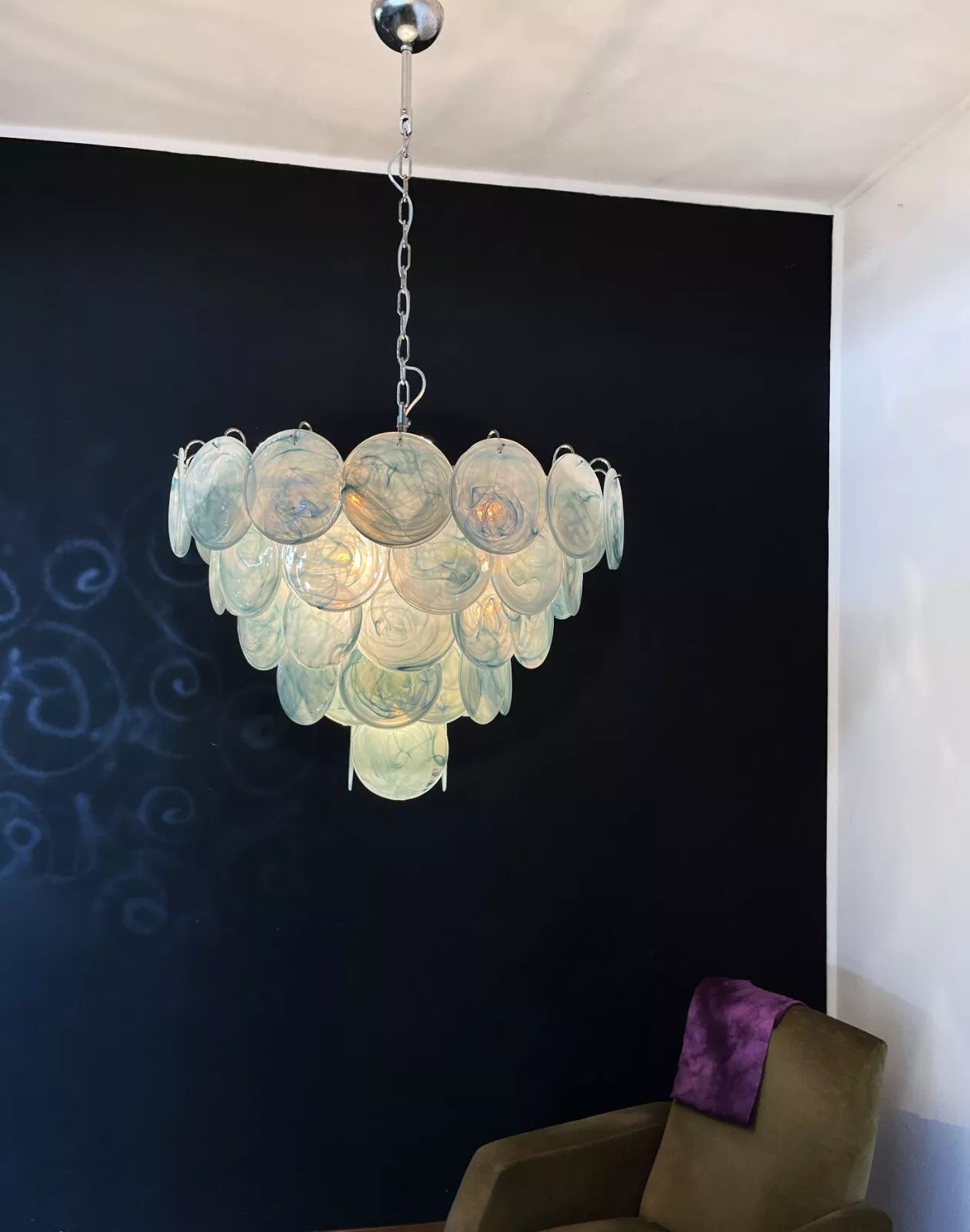 Camisa Murano Glass Chandelier