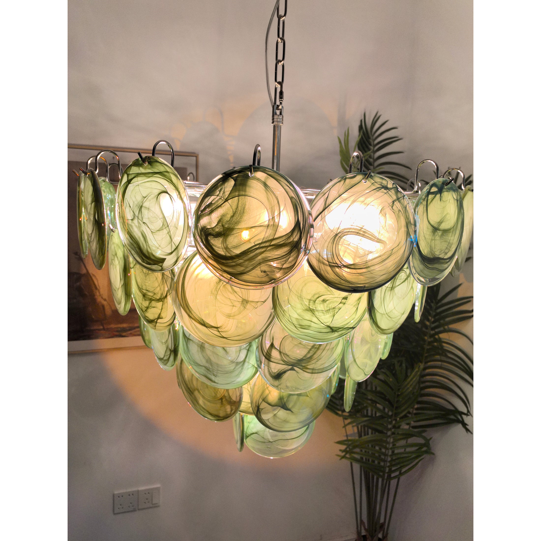 Camisa Murano Glass Chandelier