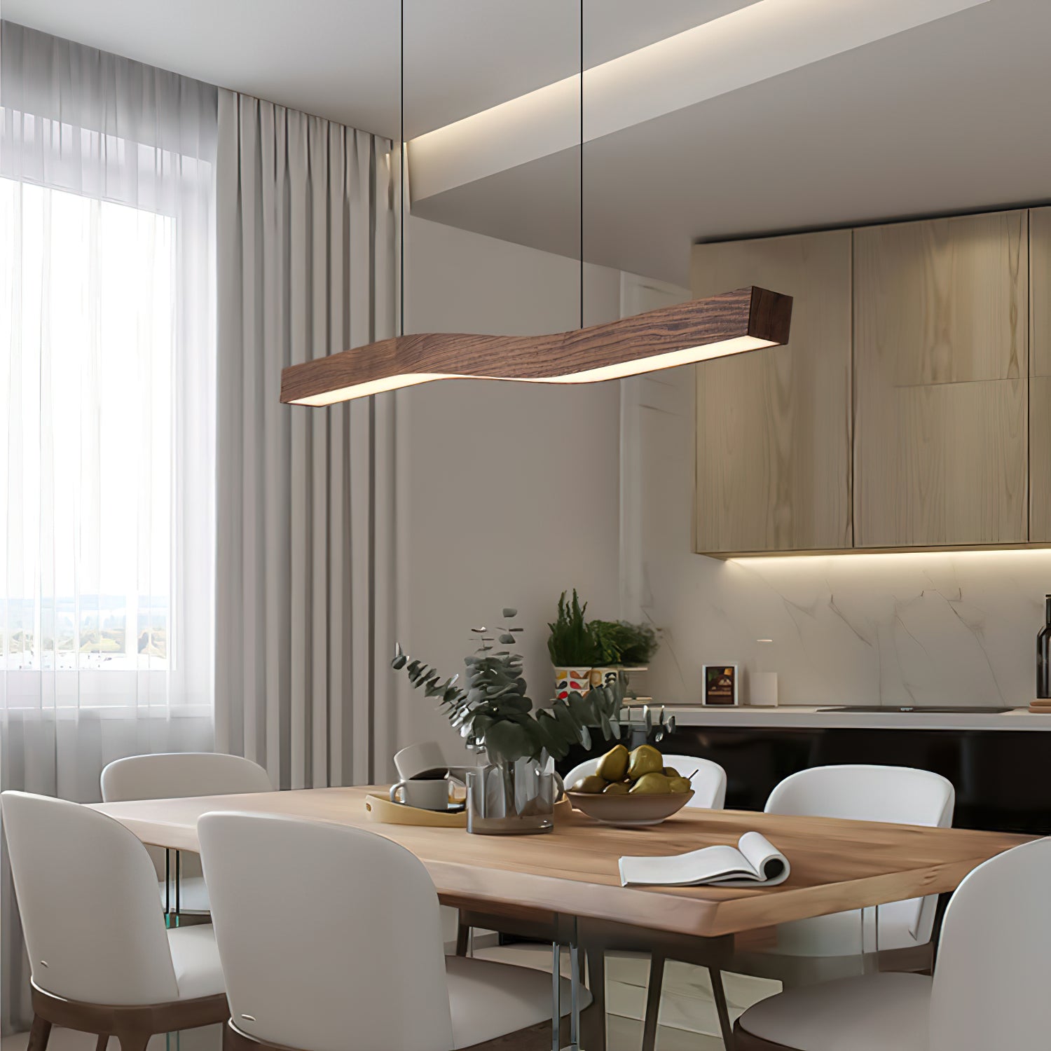 Camur Linear Pendant Light