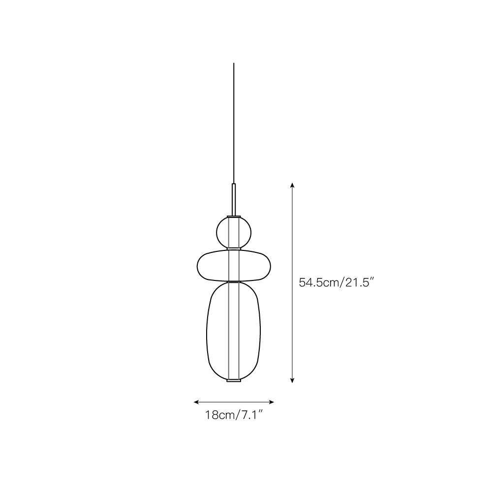 Candied Glass Pendant Lamp