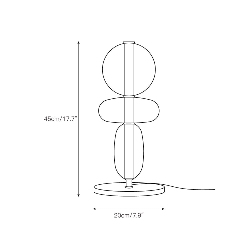 Candied Glass Table Lamp