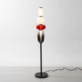 Load image into Gallery viewer, Stacked Glass Pebble Floor Lamp
