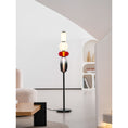 Load image into Gallery viewer, Stacked Glass Pebble Floor Lamp
