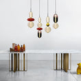 Bild in Galerie-Betrachter laden, Candied Glass Combo Chandelier
