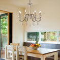 Bild in Galerie-Betrachter laden, Candle Style Beaded Chandelier
