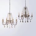 Bild in Galerie-Betrachter laden, Candle Style Beaded Chandelier
