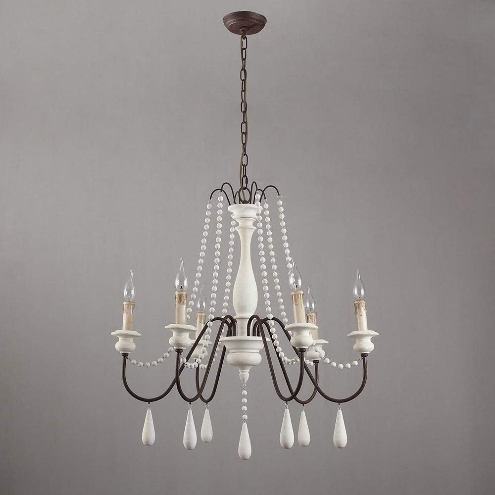 Lustre en perles de style bougie