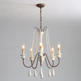 Bild in Galerie-Betrachter laden, Candle Style Beaded Chandelier
