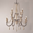 Bild in Galerie-Betrachter laden, Candle Style Beaded Chandelier
