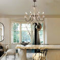 Bild in Galerie-Betrachter laden, Candle Style Beaded Chandelier
