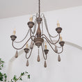 Bild in Galerie-Betrachter laden, Candle Style Beaded Chandelier
