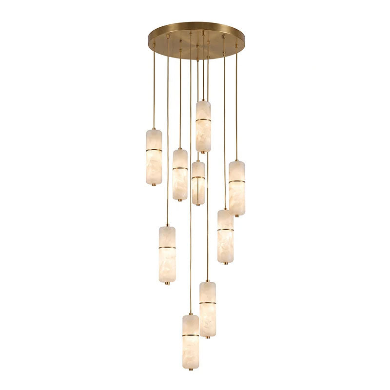 Cannula Alabaster Chandelier