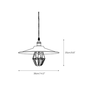 Cantina Industry Pendant Light – detail 4 — Dimension drawings 2