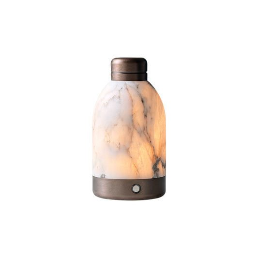 Capsule Marble Table Lamp (Built-in Battery)