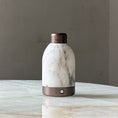 Load image into Gallery viewer, Capsule Marble Table Lamp (Built-in Battery)
