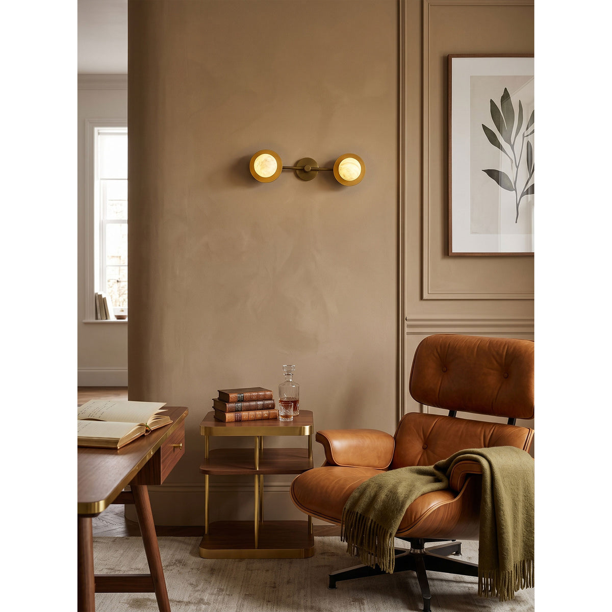 Applique murale Cara Alabaster