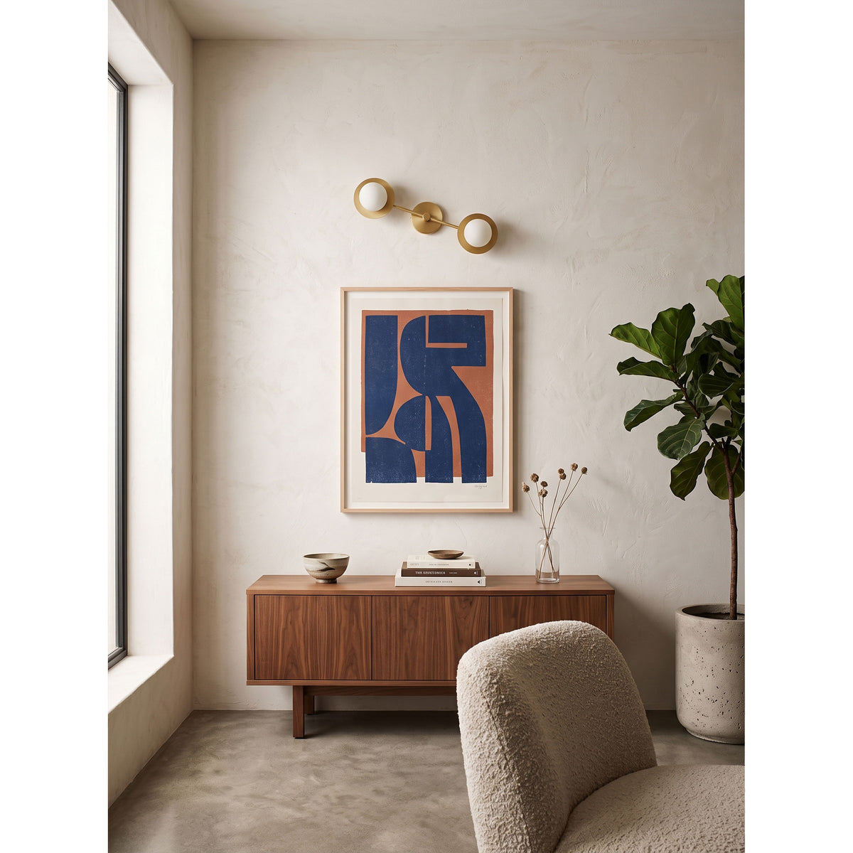 Applique murale Cara Alabaster