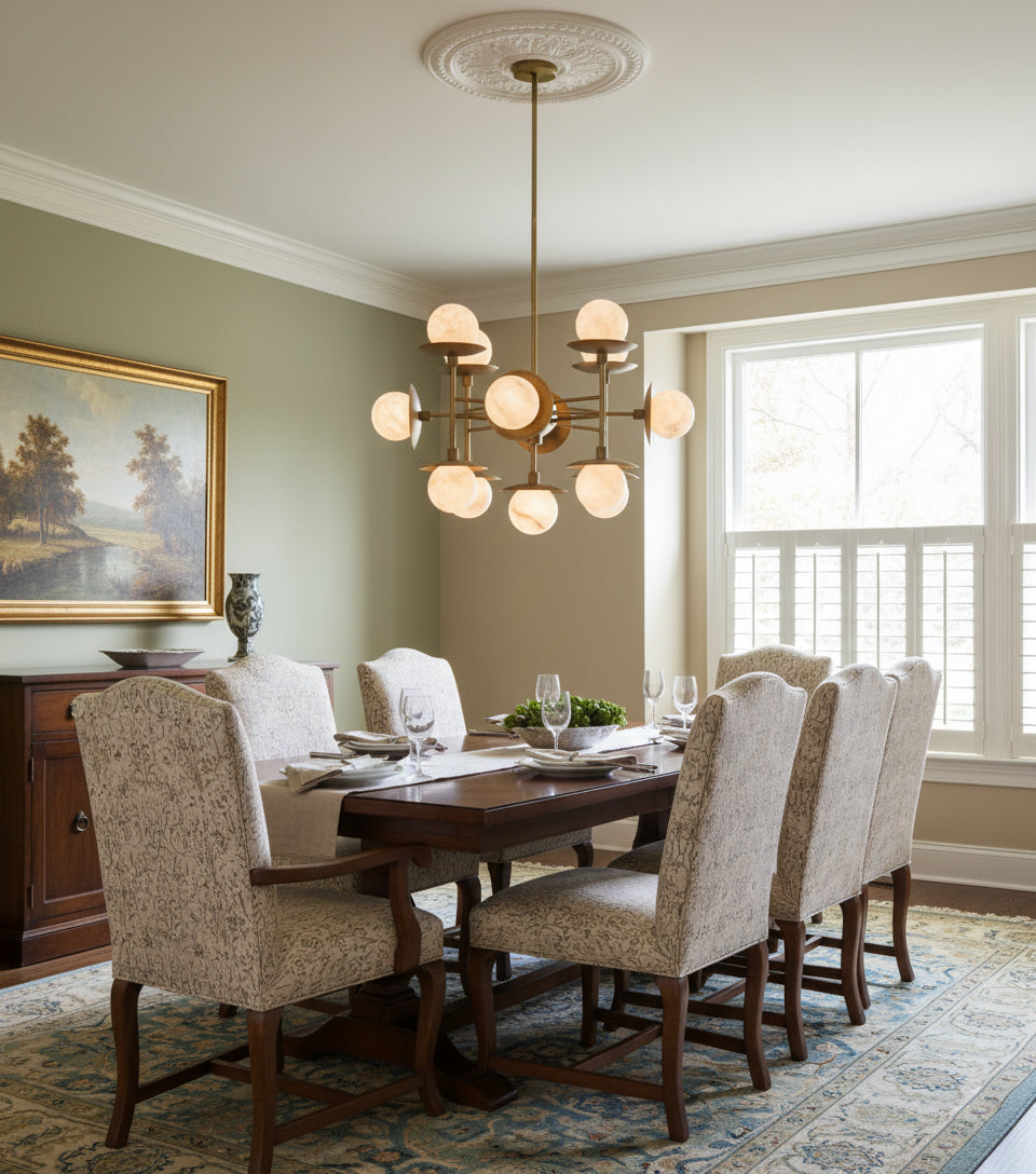 Cara Alabaster Chandelier