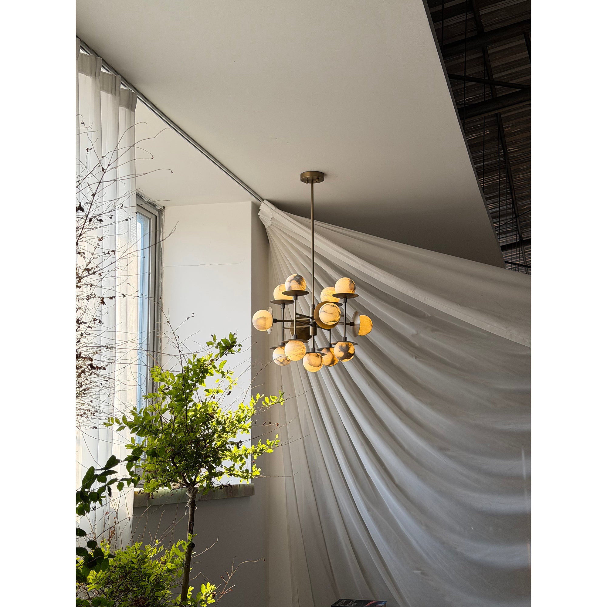 Cara Alabaster Chandelier