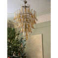 Load image into Gallery viewer, Caramello Petal Chandelier
