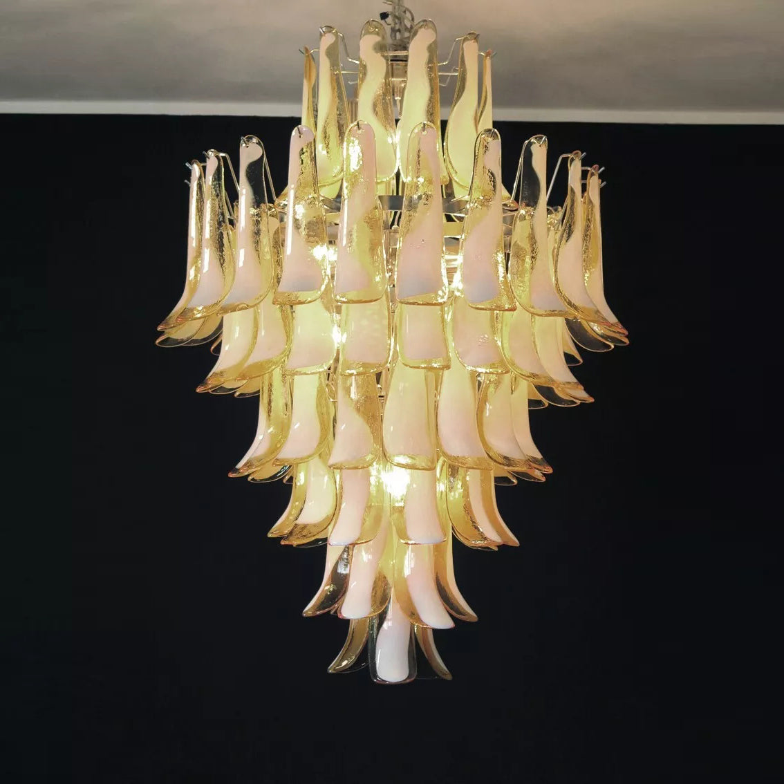 Caramello Petal Chandelier